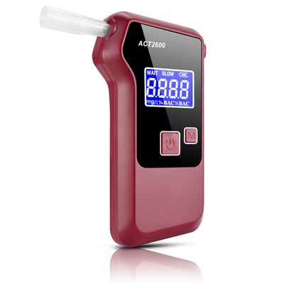 Professional LCD breathalyzer alcohol tester machine fitted alcohol tester ACT2600